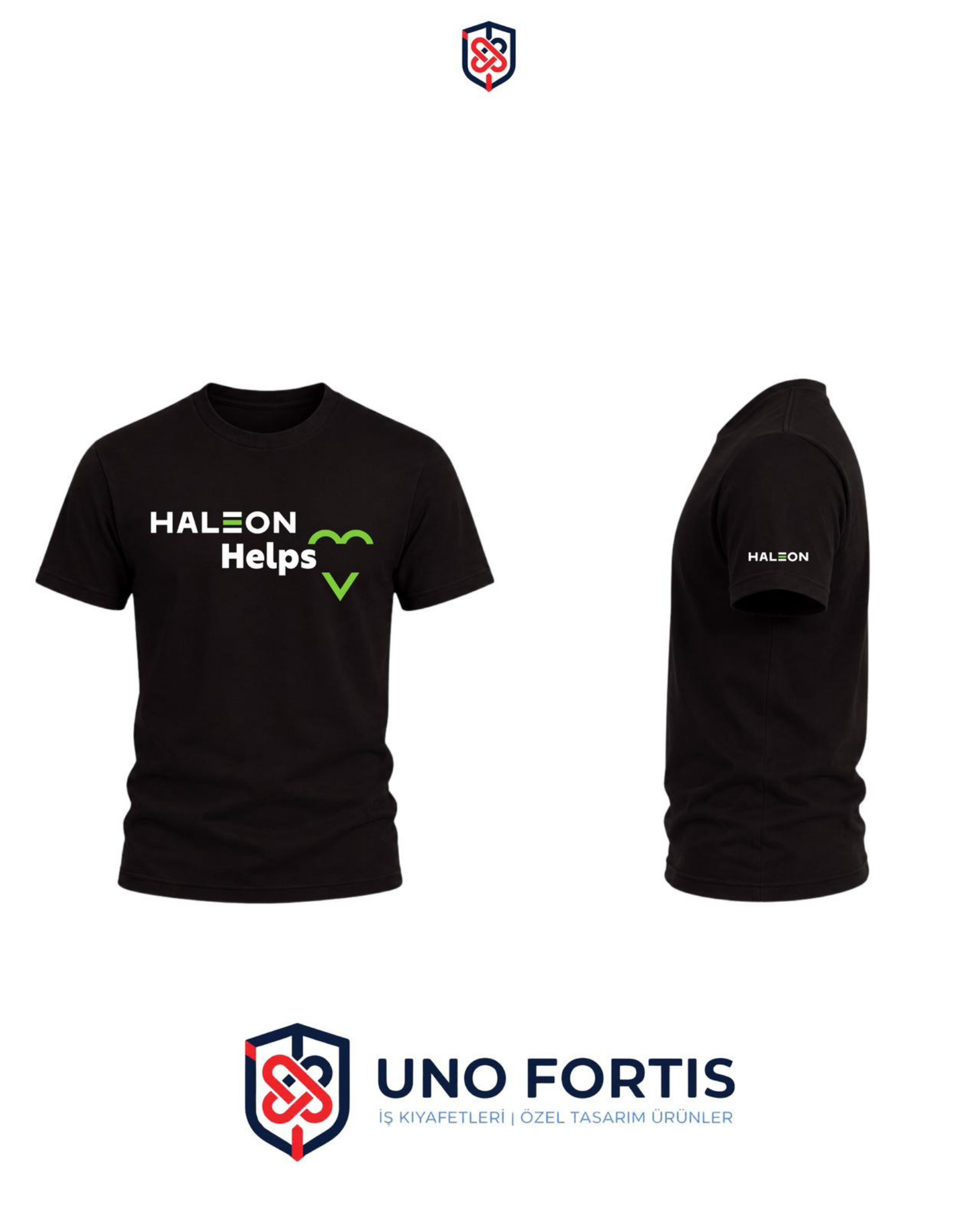 Haleon için üretilen kurumsal tişört